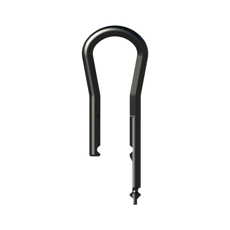 igloohome Interchangeable 5.75inches Long Shackle for The Igloohome Secure Smart Padlock - Replacement Shackle for The IGP1 Padlock, for Large Gap Latches - Image 1
